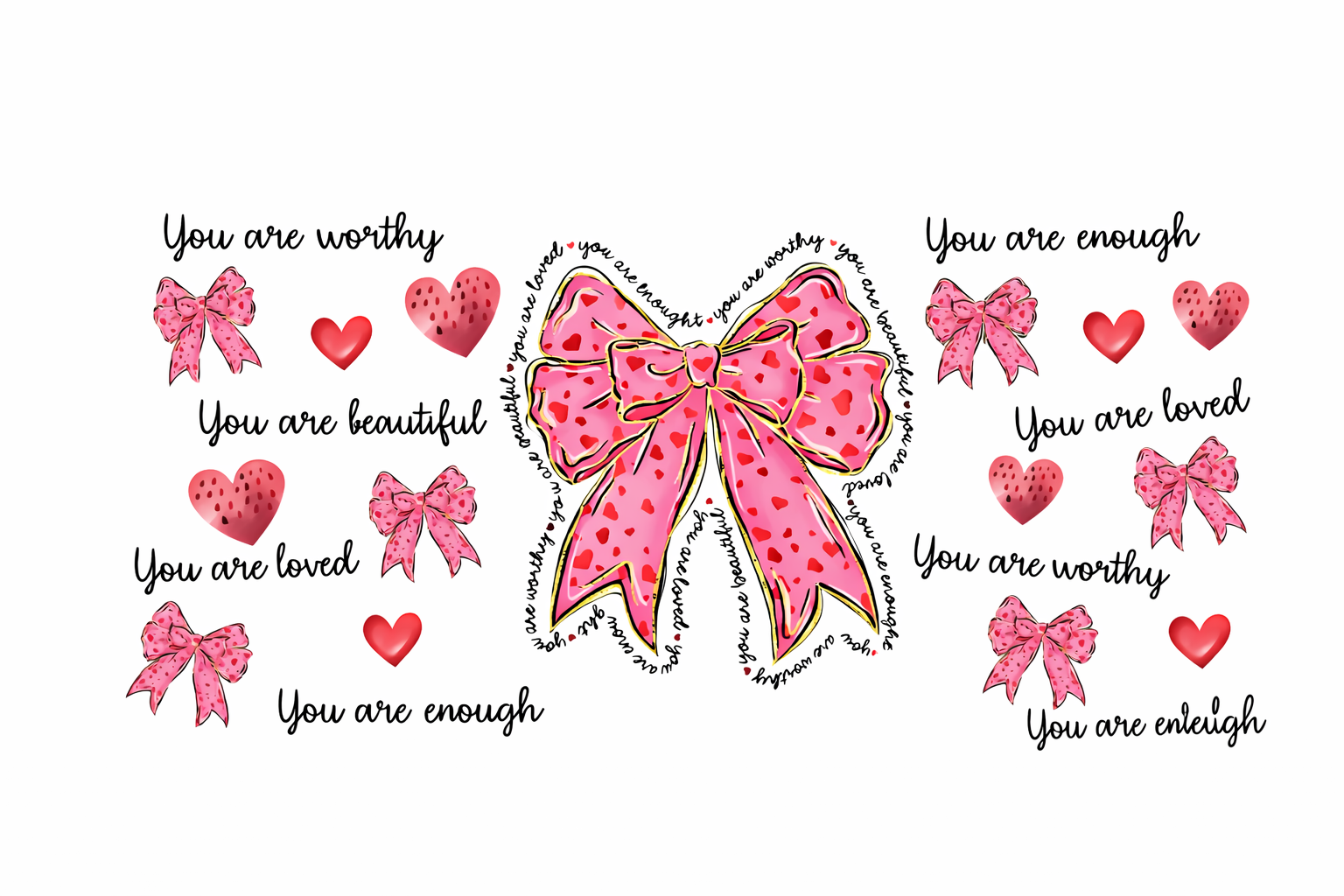 You are Enough Bow #FTH138