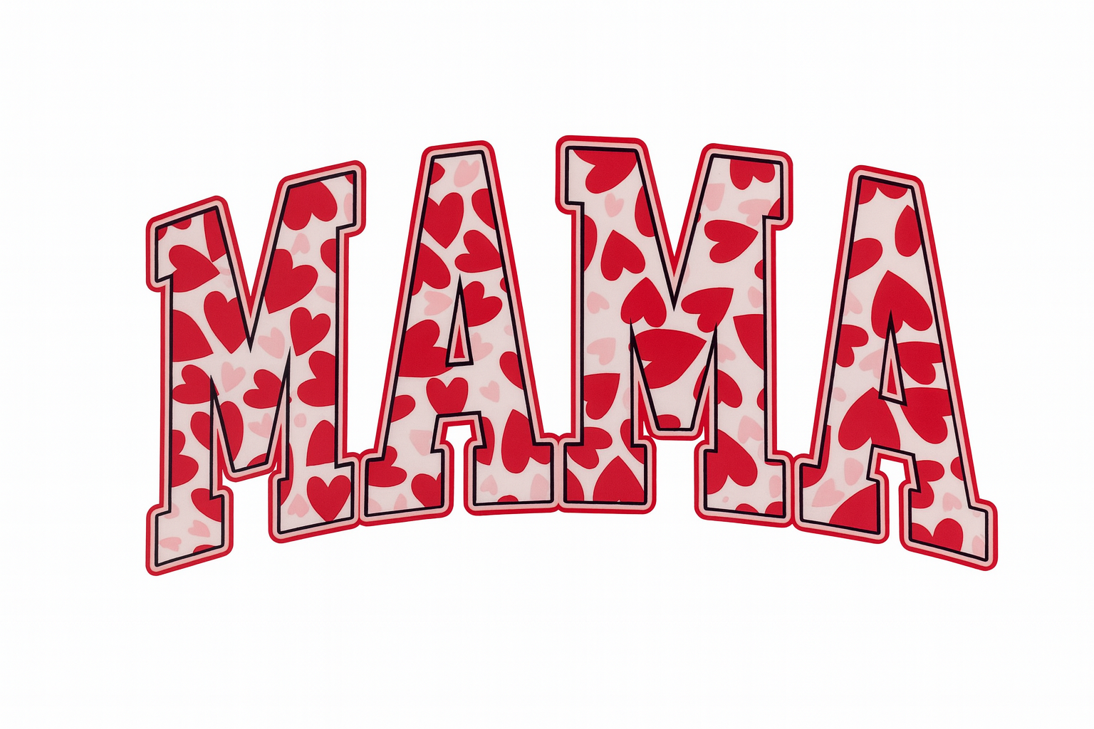 Mama Heart Camo Print #MA053