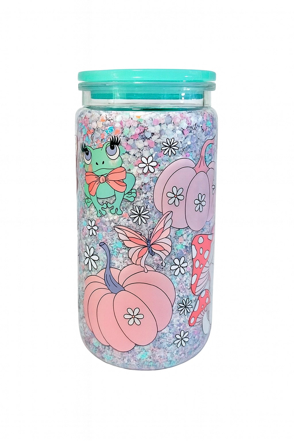 16 oz Acrylic Pastel Pumpkin Cup- Ready To Ship