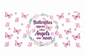 Pink Butterflies Appear When Angles Are Near #BG018