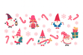 Christmas Gnomes and Candy Canes #CHR084