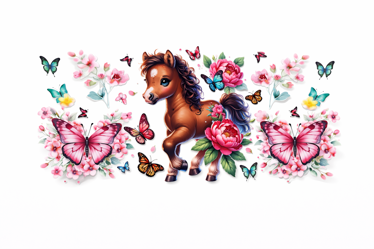 Pony & More Butterflies #FAR008