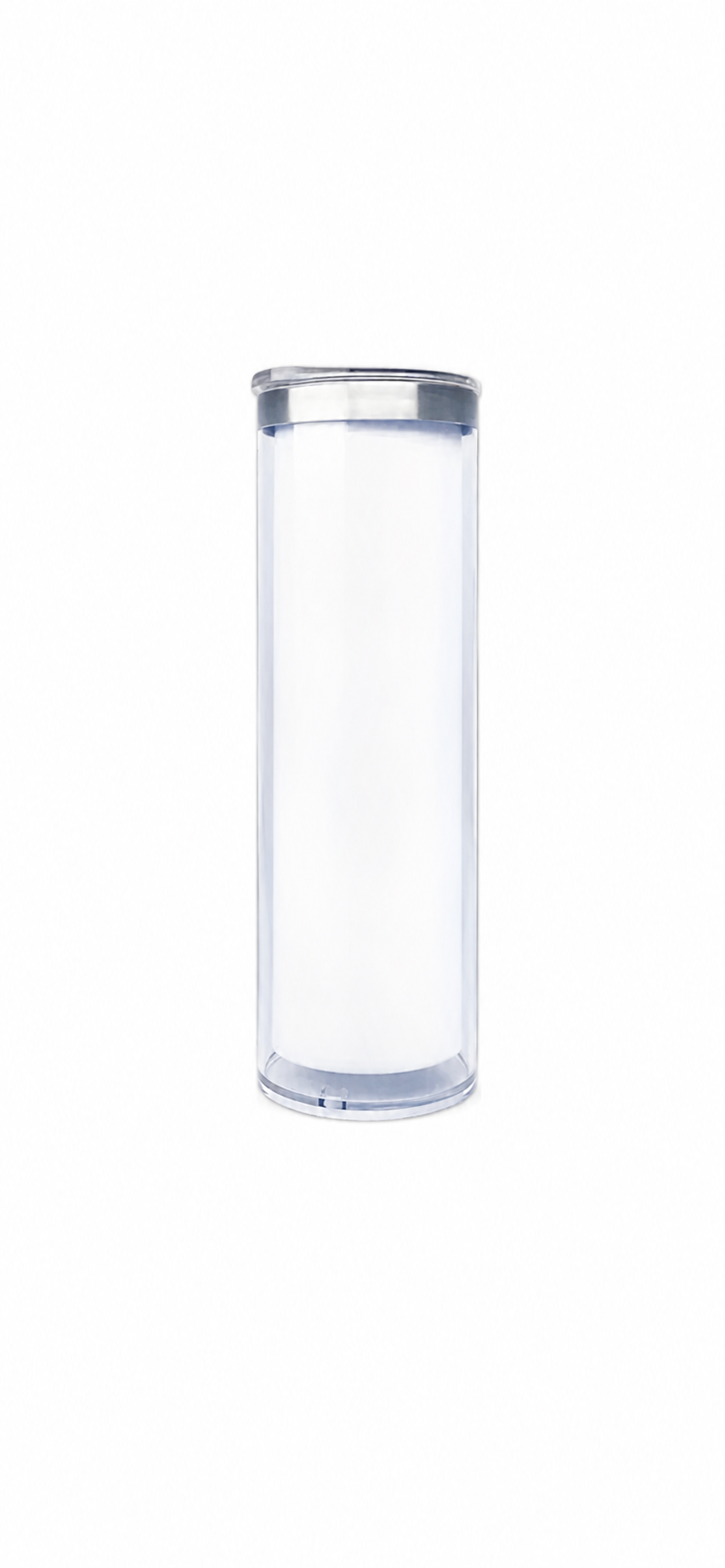 20 oz Stainless Steel Customizable Snow Globe Tumbler Cup - No Handle*