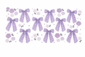 Lavender Bows #BWS016