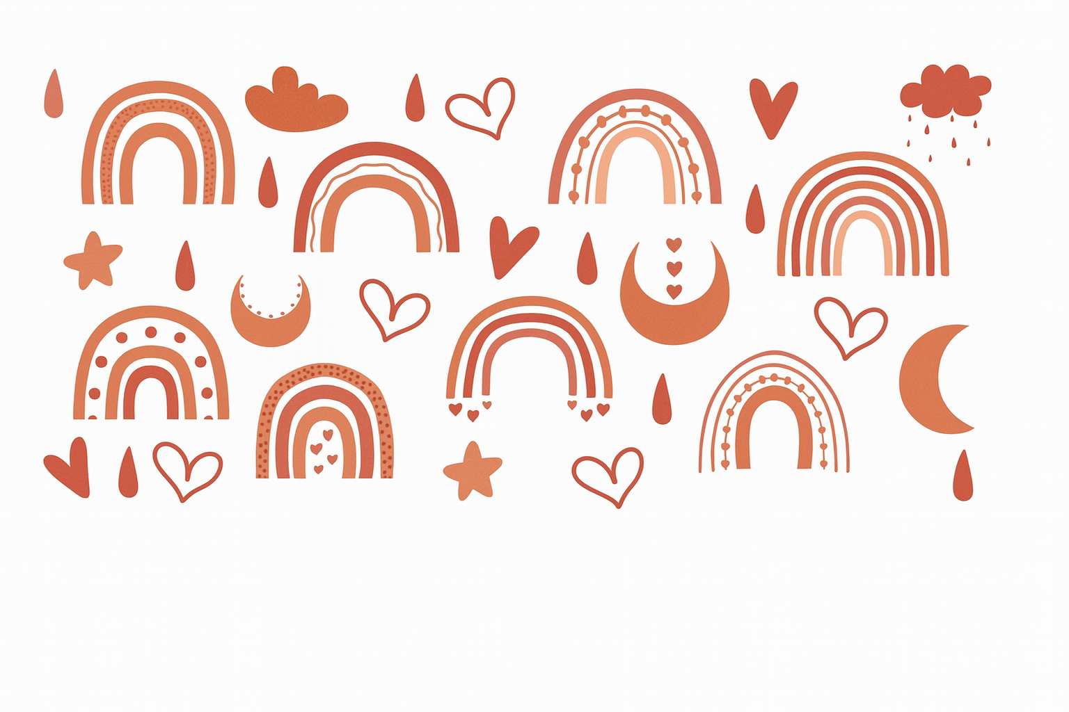 Boho Rainbows #NAT057