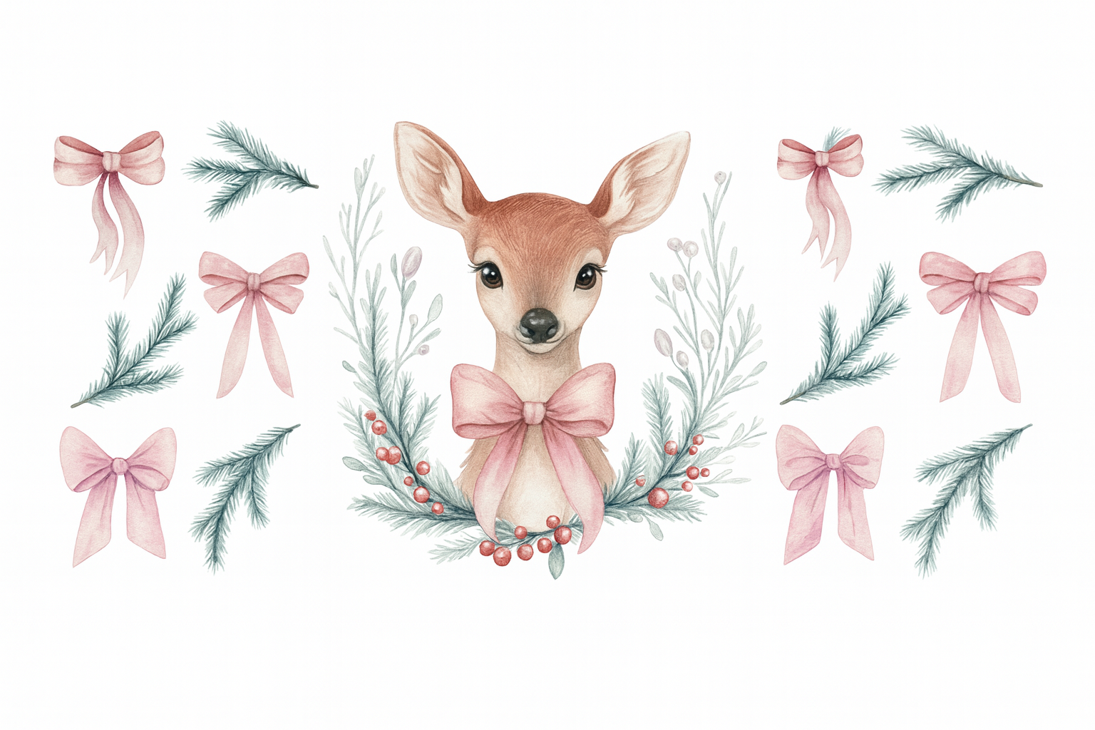 Christmas Dainty Deer #CHR001