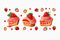 Strawberry Dessert #FRU013