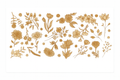 Brown Boho Flowers #FLR046