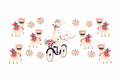 Llama on Bike #FAR012