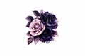 Dark Purple Roses #FLR010