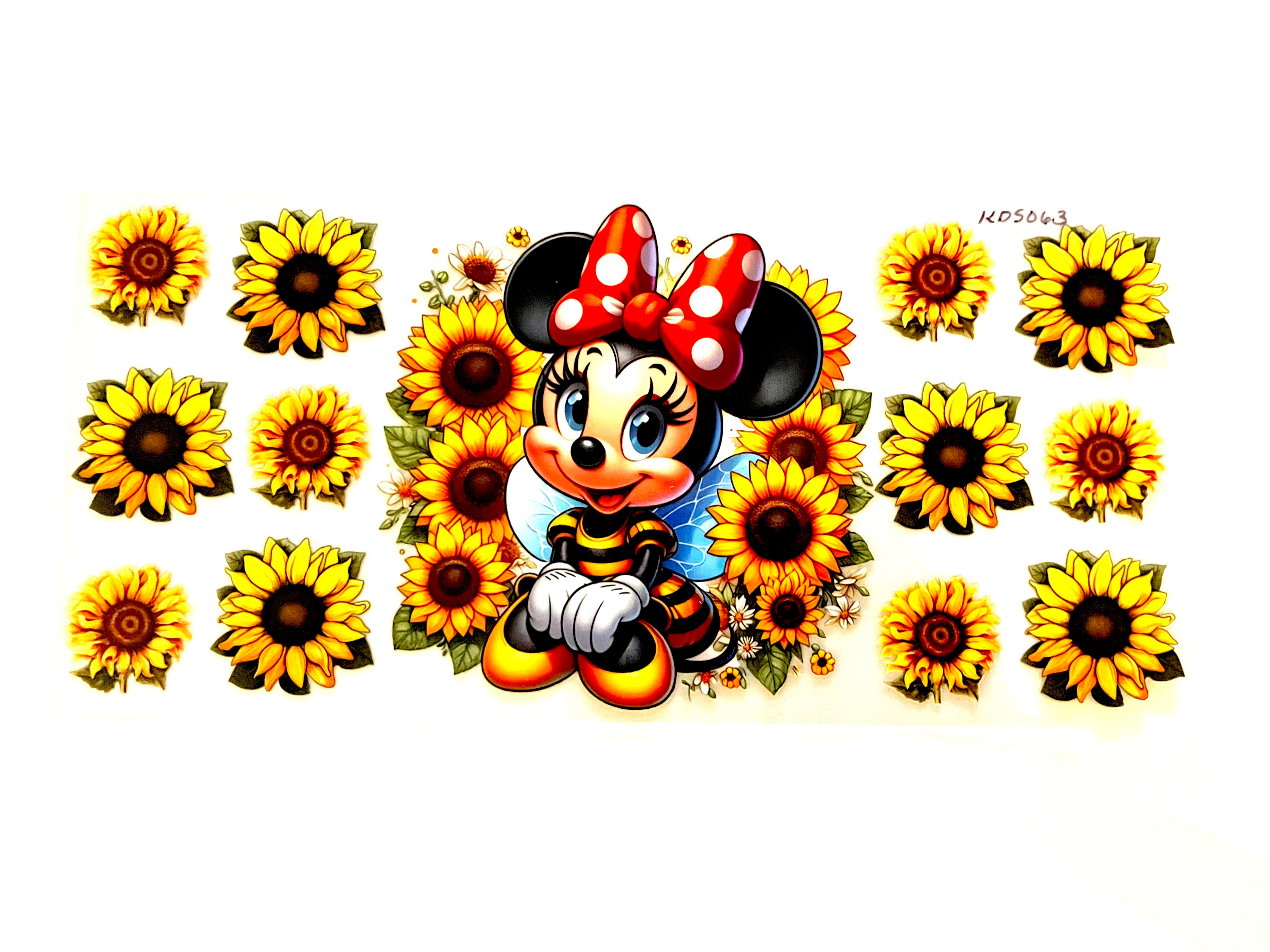 Different Sunflowers & Mouse #KDS063