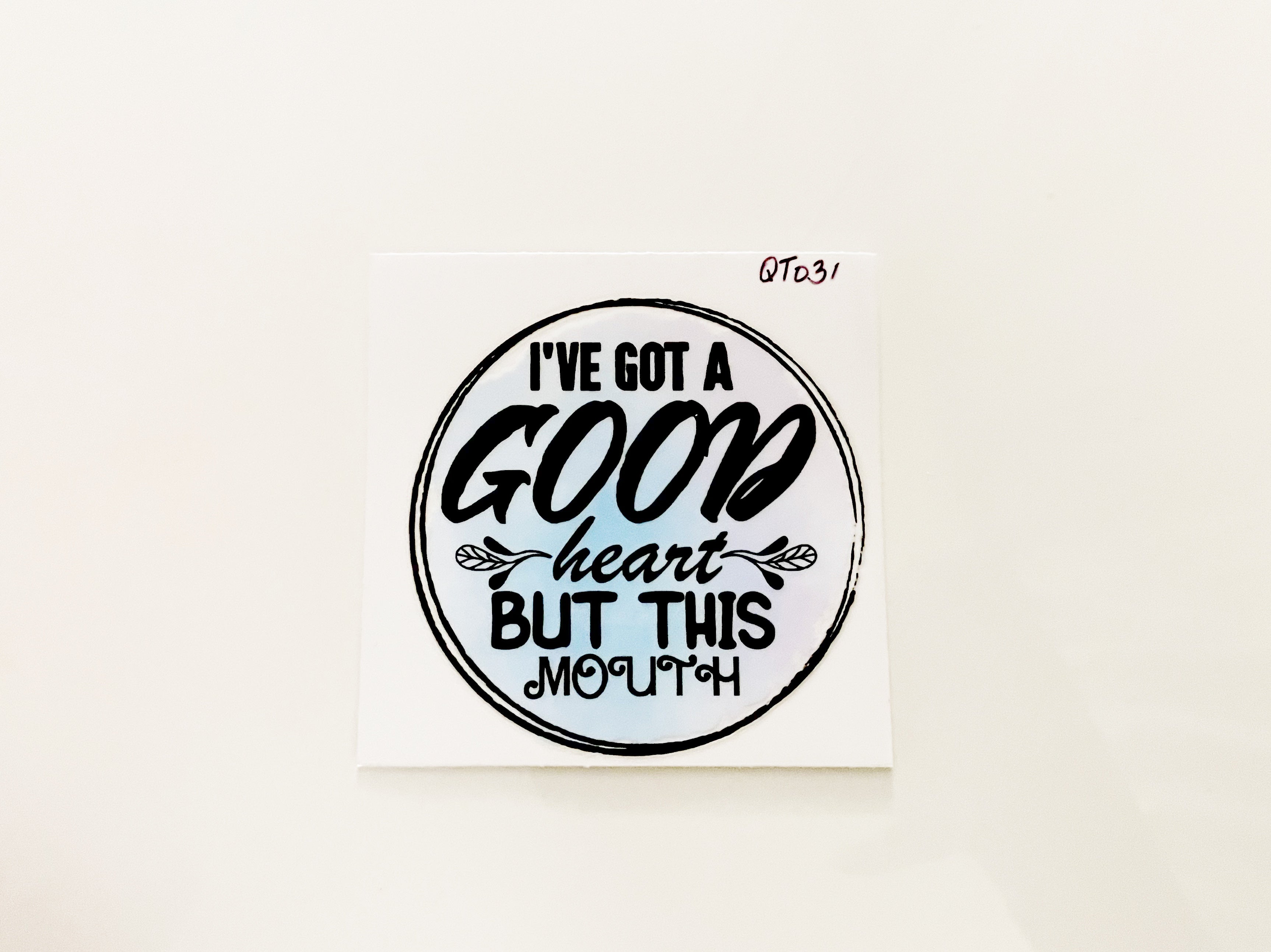 I’ve Got A Good Heart #QT031 - M
