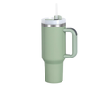 Light Green Stainless Steel 40 oz Tumbler Cup